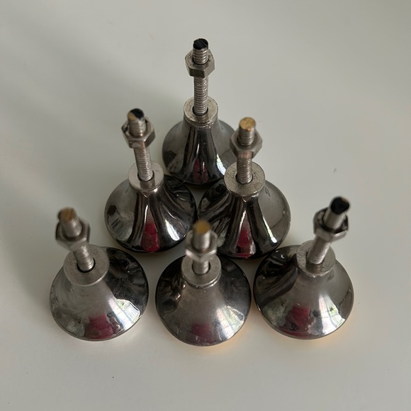 Anthropologie Yellow Lucky Number Dresser Knobs (1) - Picture 5 of 6